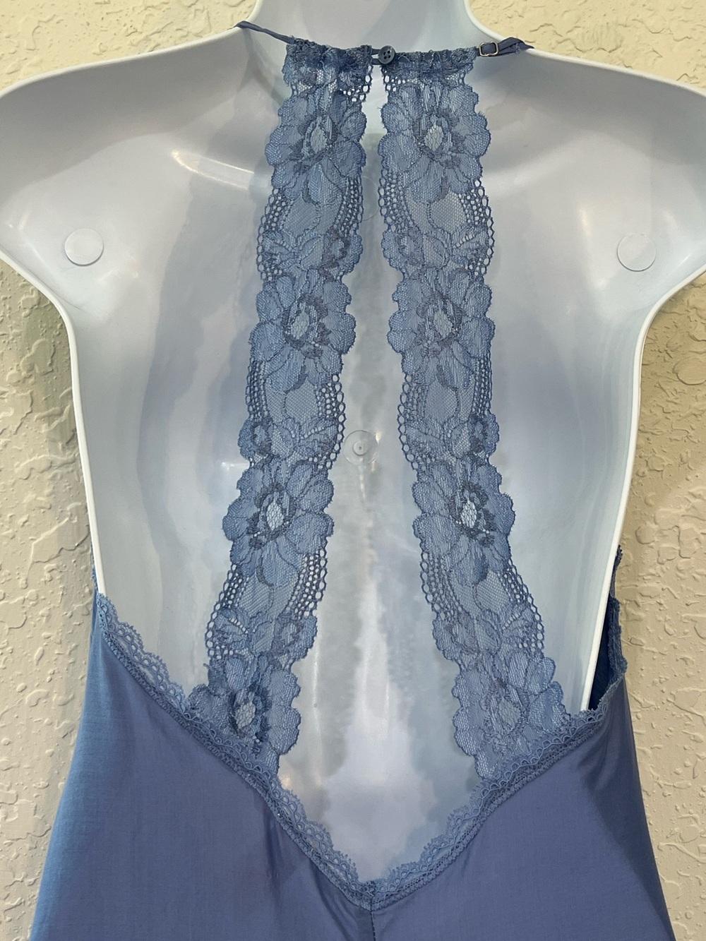 Victoria’s Secret Silk Blend Lace Chemise Slip Dress Size Small - Picture 4 of 8
